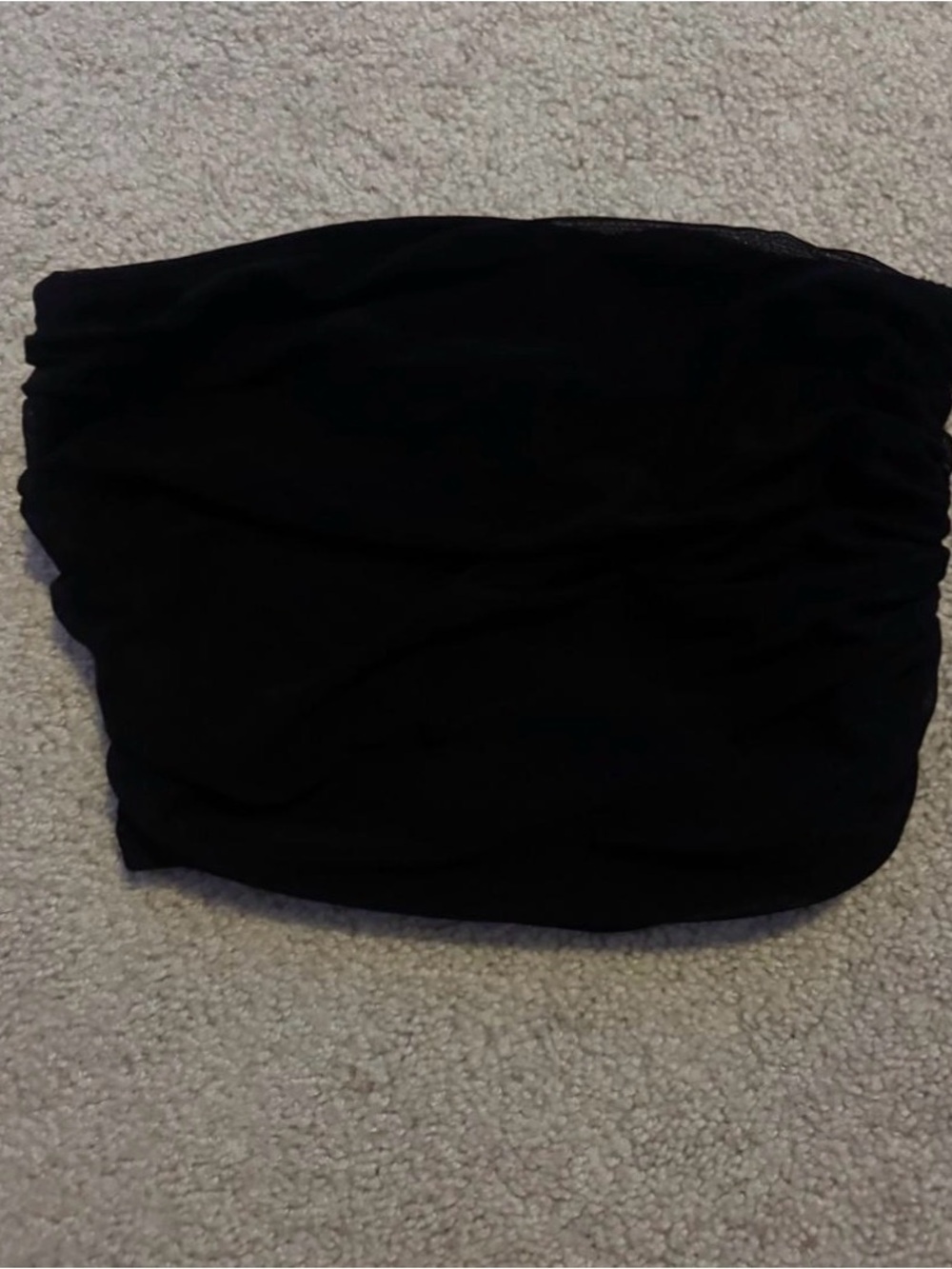 Women’s Black Stretch Tube Top